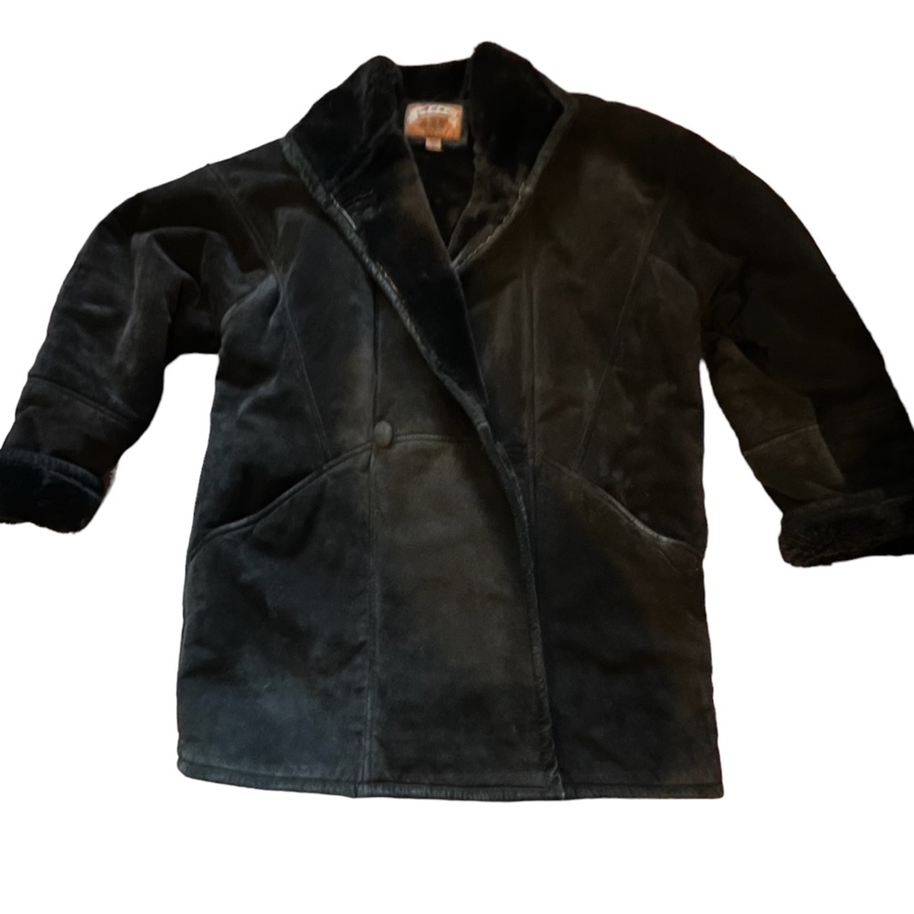 Ada Outdoor Suede Fleece Oversized Winter Coat M